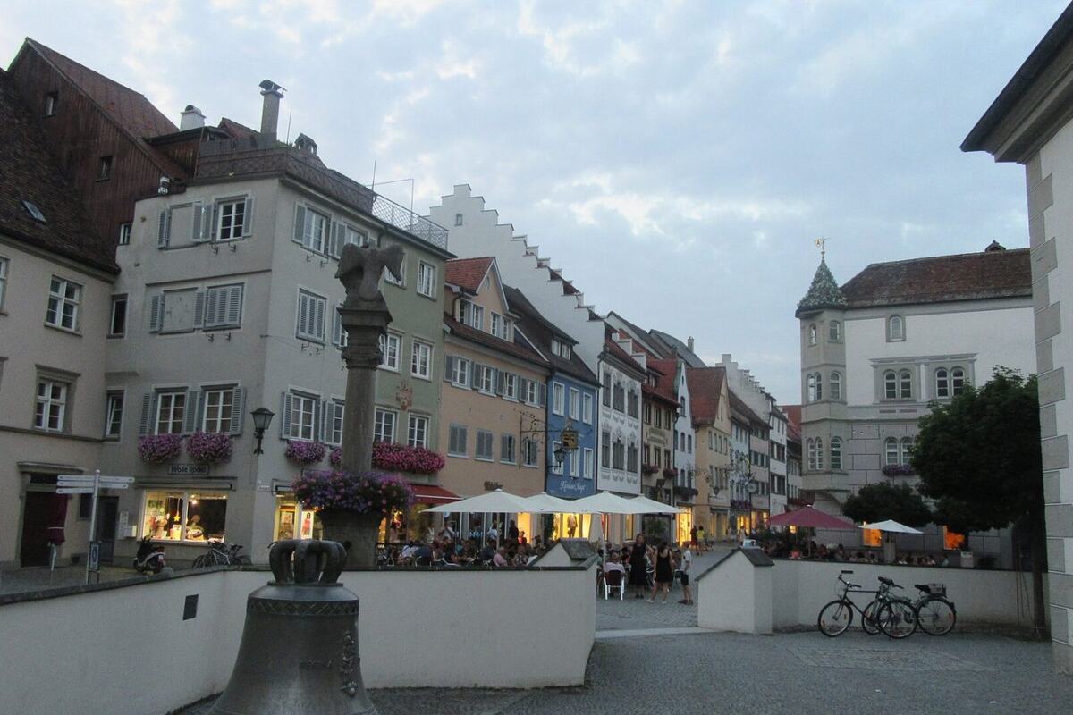 Marktplatz, Wangen im Allgäu, 3. Aug. 2017