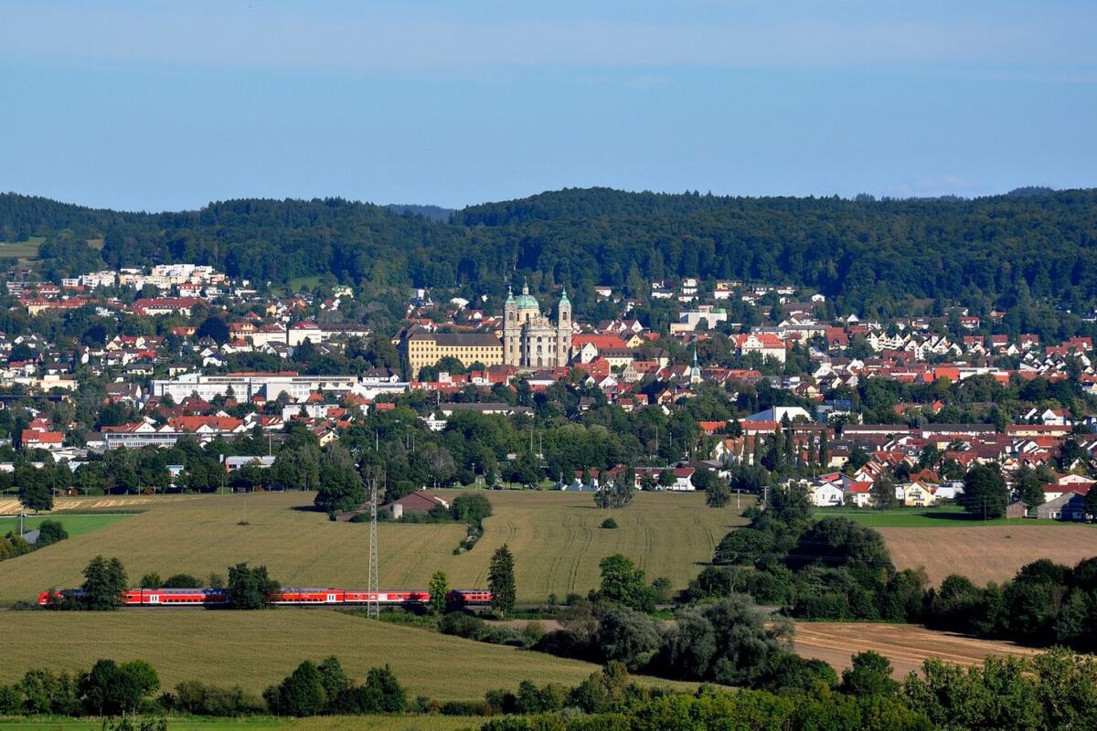 Weingarten Blick von Berg 2010